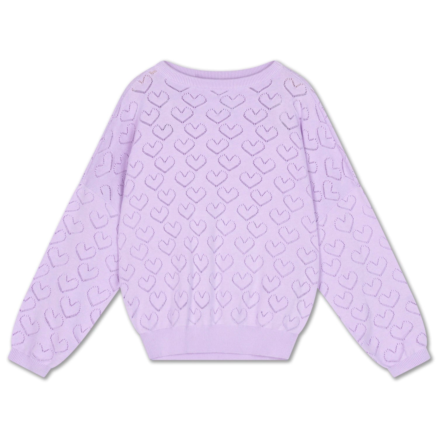 Pull en Maille Violet Clair
