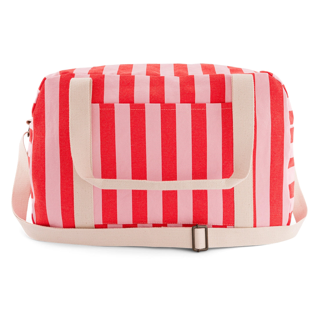 Raphael Neon Pink Stripes Diaper Bag