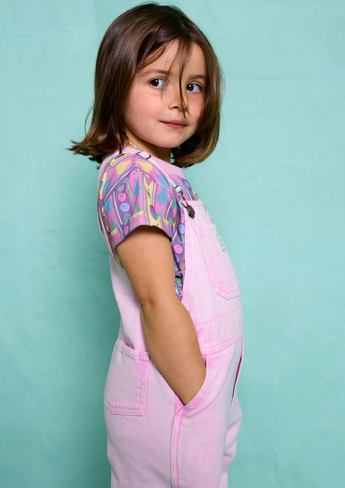 Salopette Rose Fuchsia