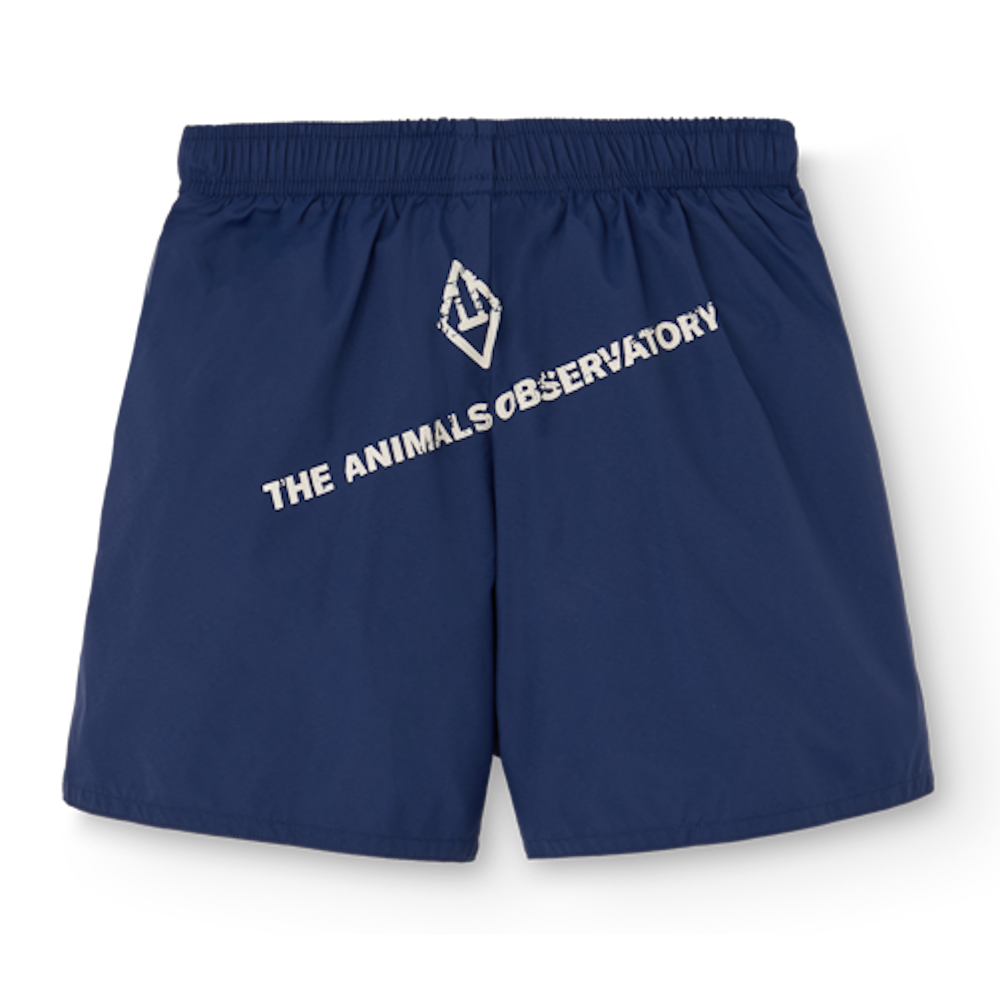 Deep Blue Puppy Kid Shorts