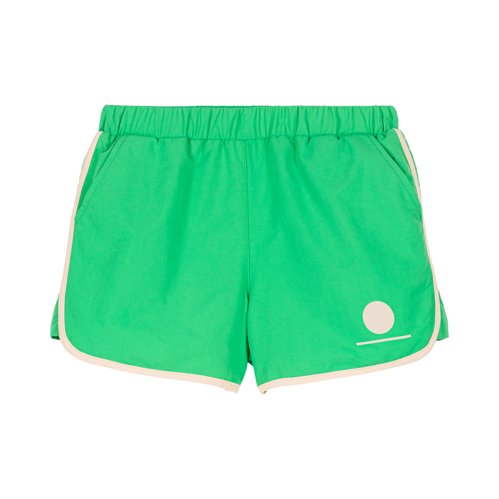 vetements durables enfants we are kids Short de bain Carlo vert