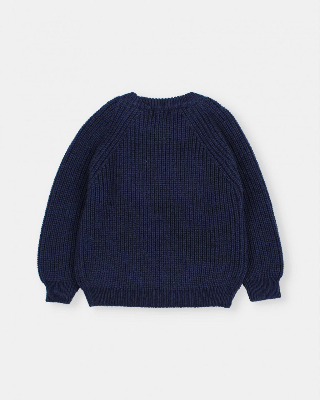 Pull doux en maille navy