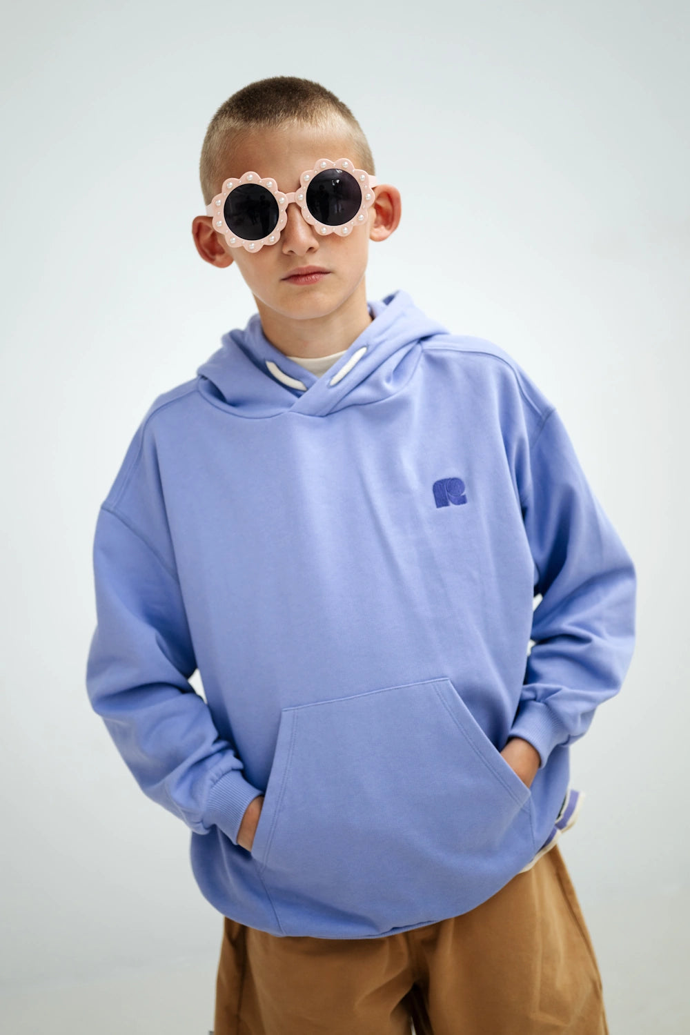 Sweat à Capuche Glacier Bloom