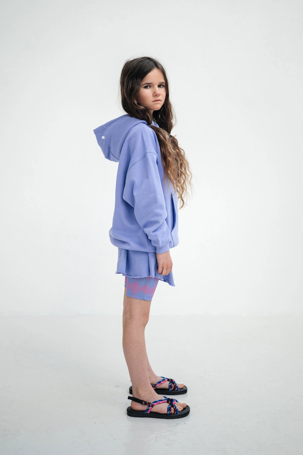 Sweat à Capuche Glacier Bloom