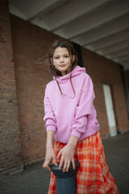 Sweat à Capuche Mauve Orchid