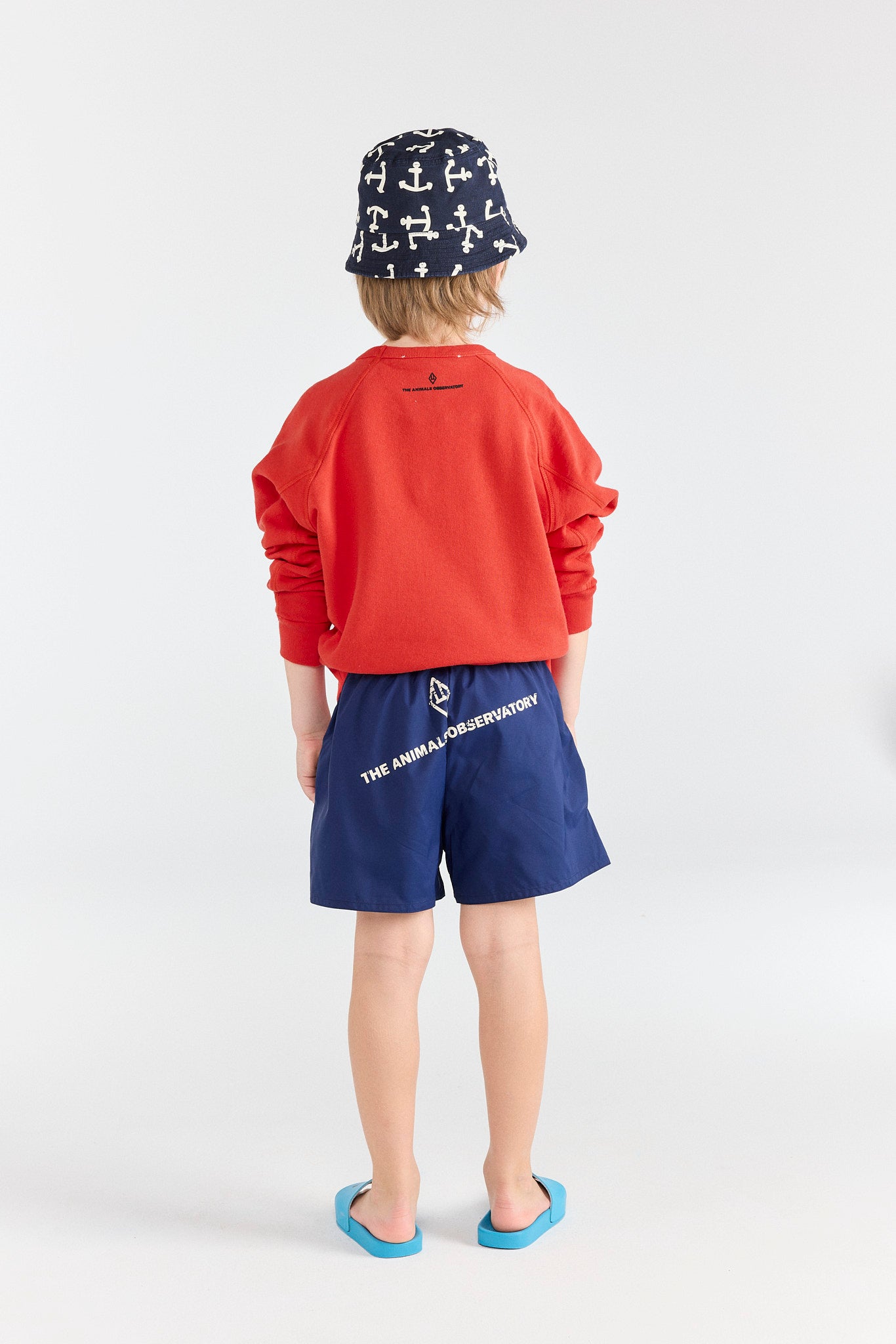 Red Shark Kid Sweatshirt