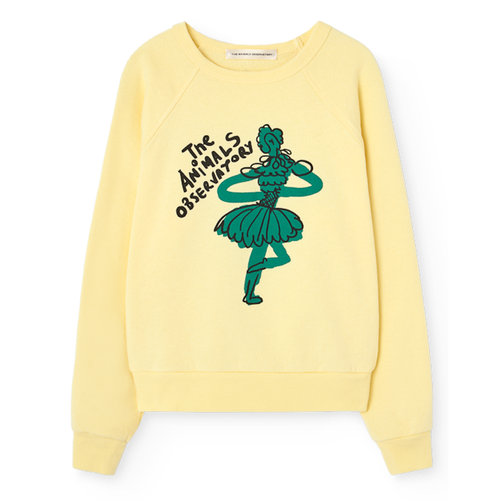 Sweat Shark Soft Yellow