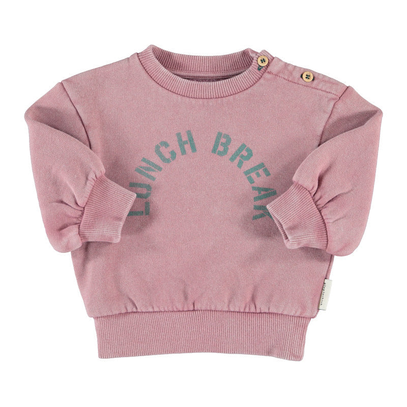 Sweat Bébé Rose Lunch Break