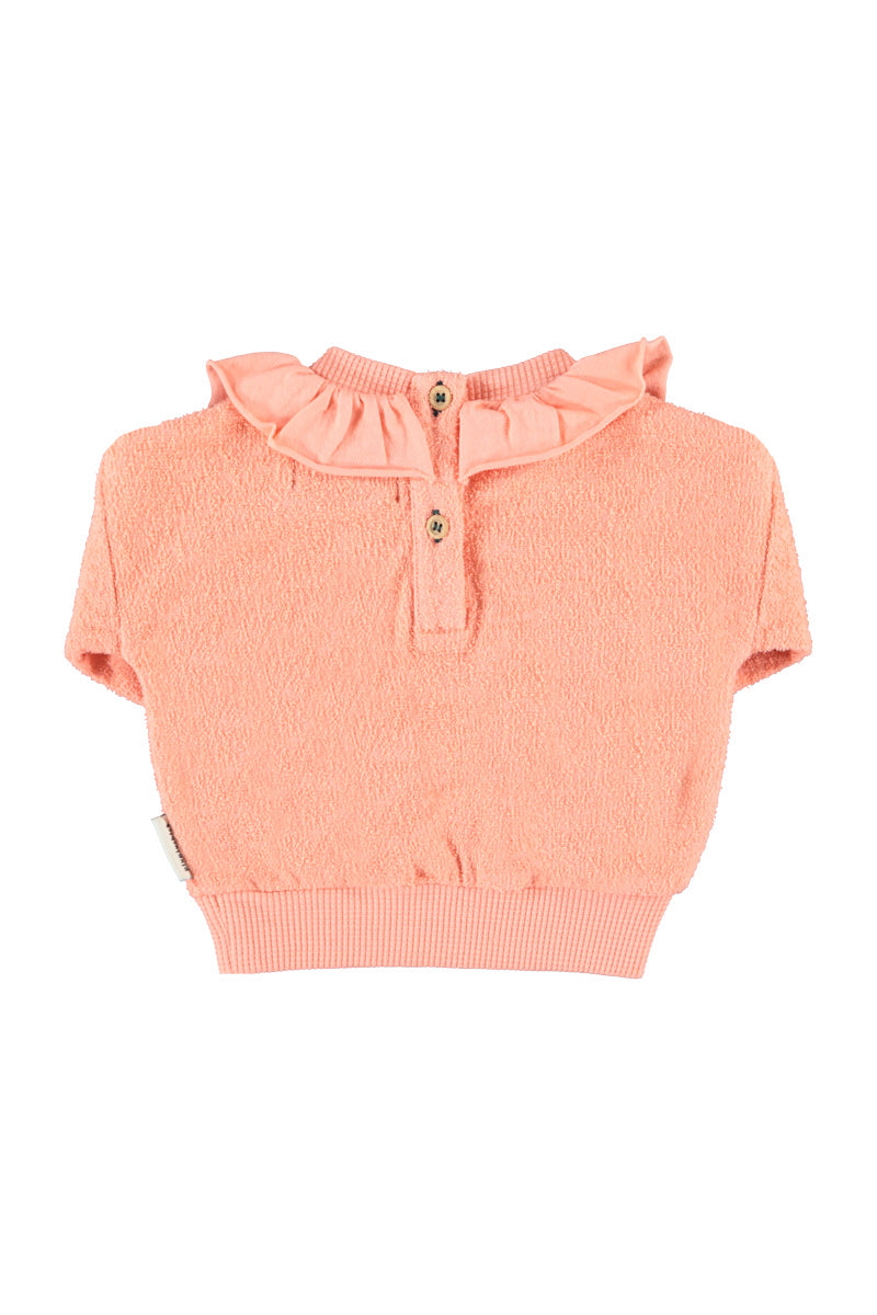 Sweat Bébé Rose Motif Pomme