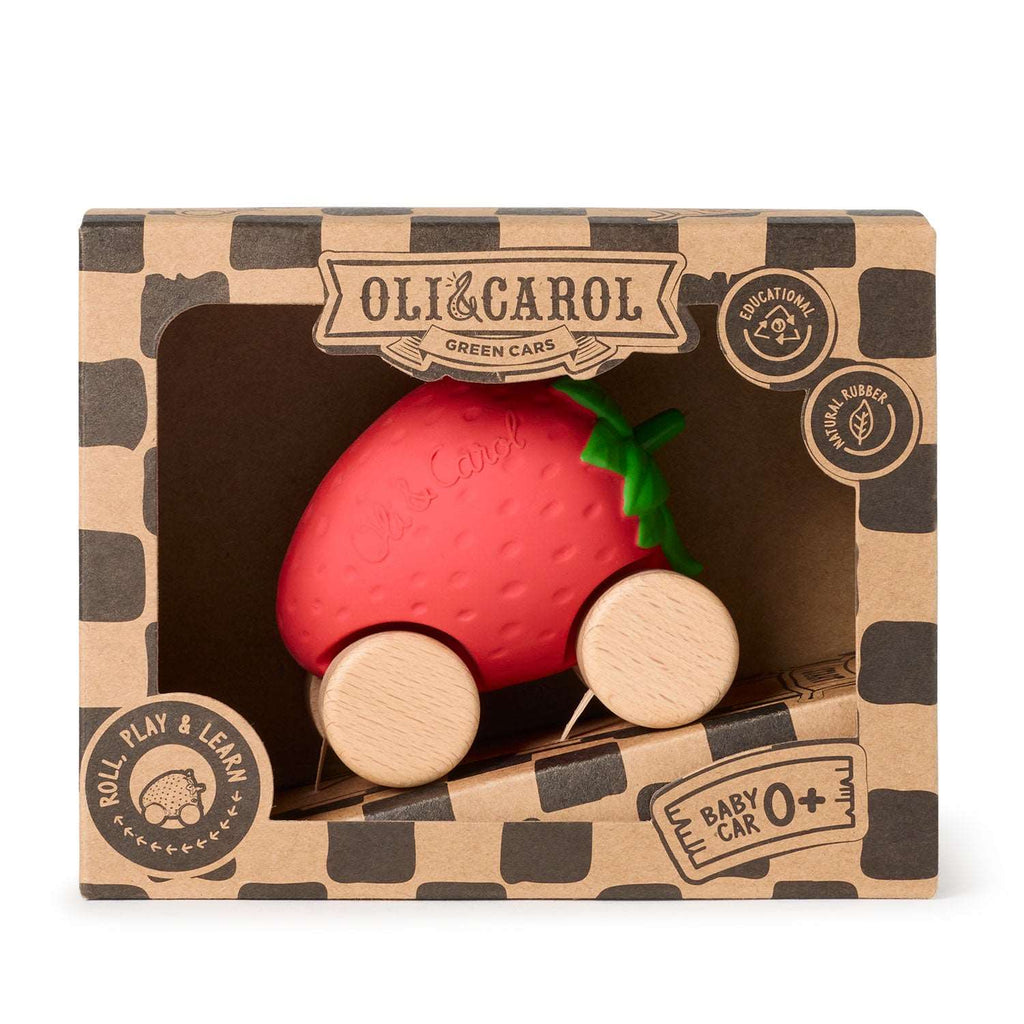 Sweetie the Strawberry Baby Car Toy - Oli&Carol