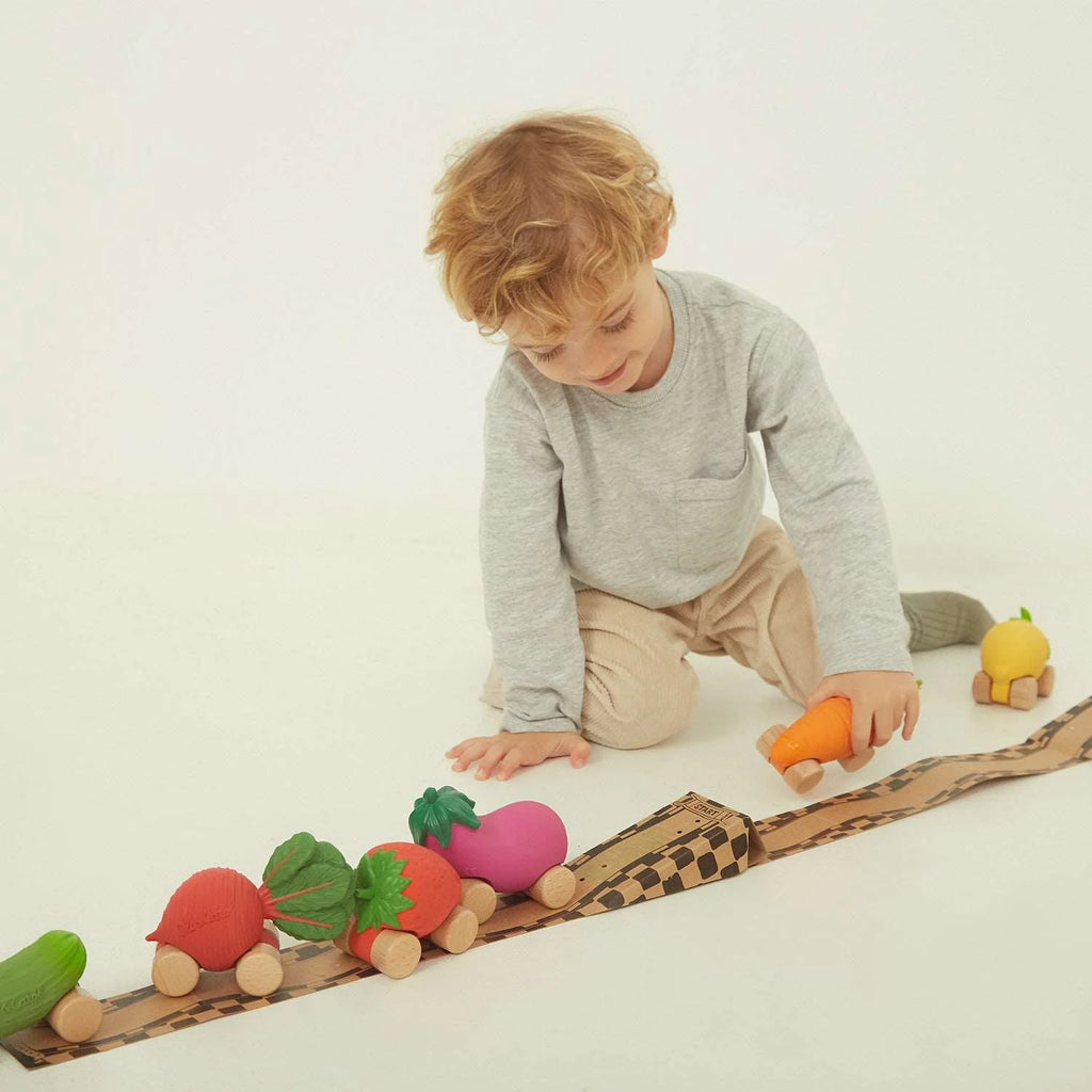 Cathy The Carrot Baby Car Toy