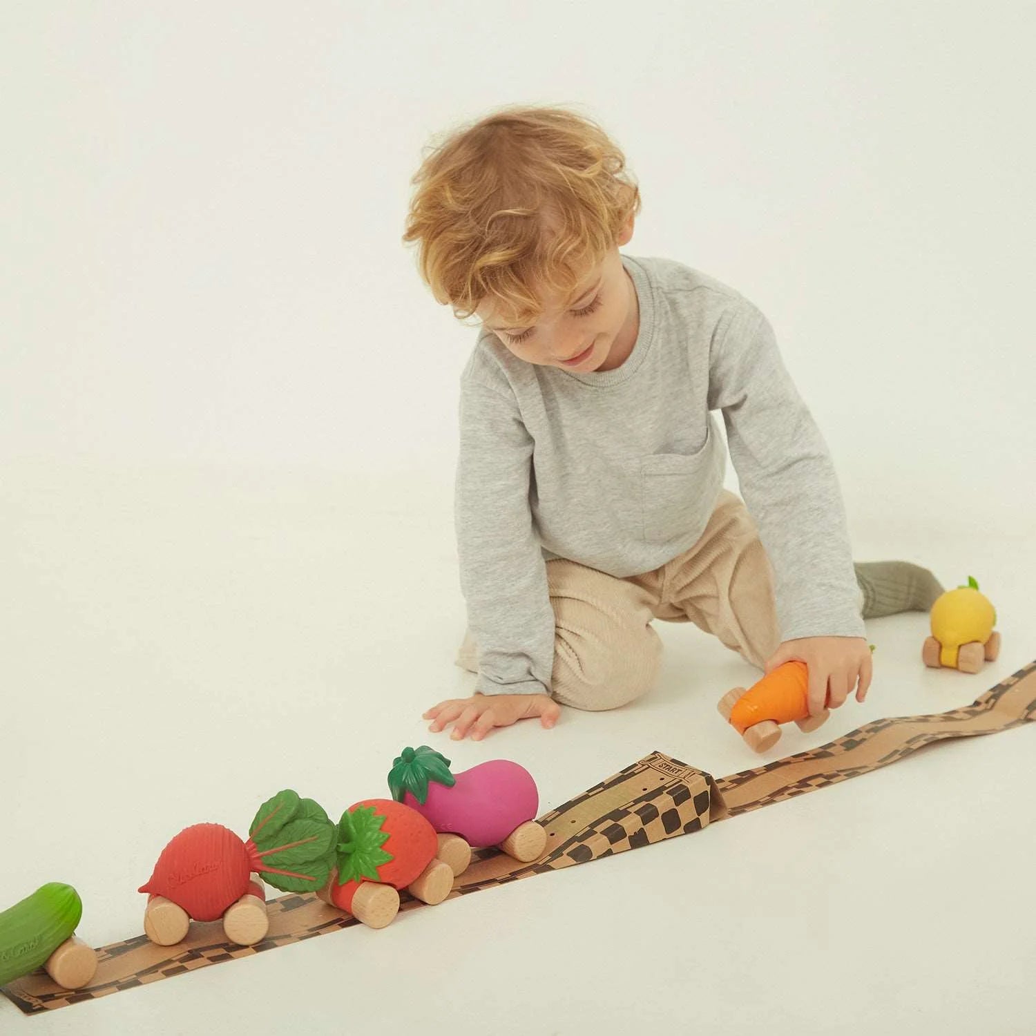 Cathy The Carrot Baby Car Toy