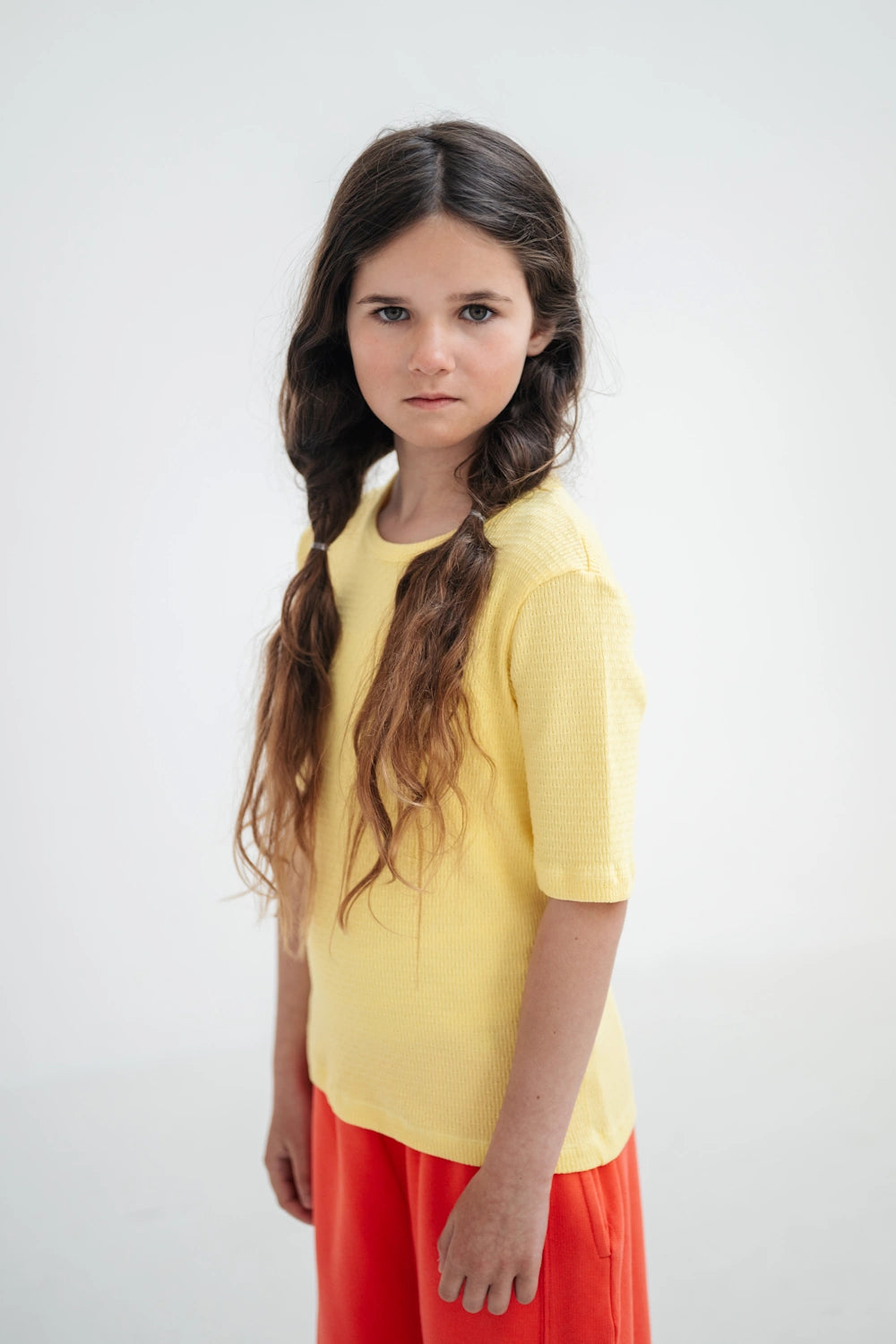 Cool Yellow Fitted T-Shirt