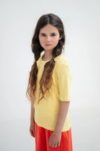 Cool Yellow Fitted T-Shirt