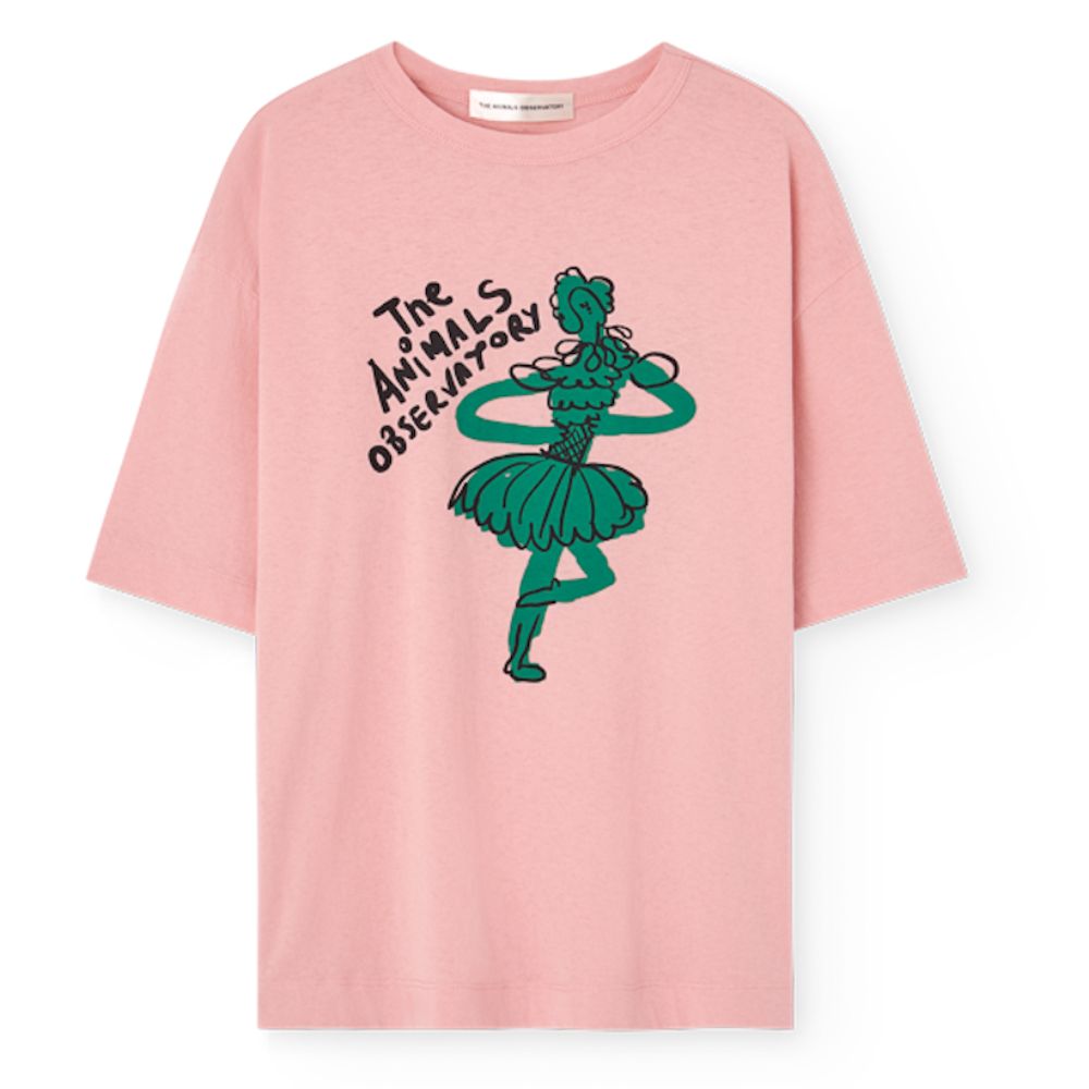 Soft Pink Collie Kid T-Shirt