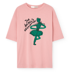 Soft Pink Collie Kid T-Shirt