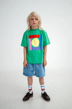 T-shirt vert Jumping Jade