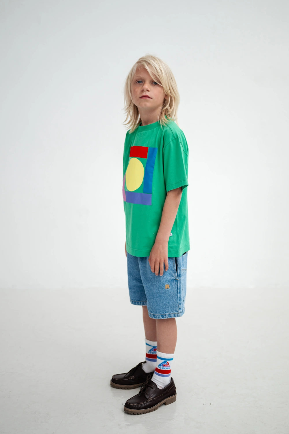 T-shirt vert Jumping Jade