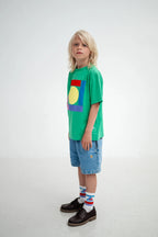 T-shirt vert Jumping Jade