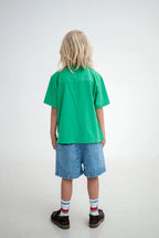 T-shirt vert Jumping Jade