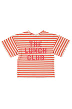 T-shirt Oversize Rouge Motif Pomme