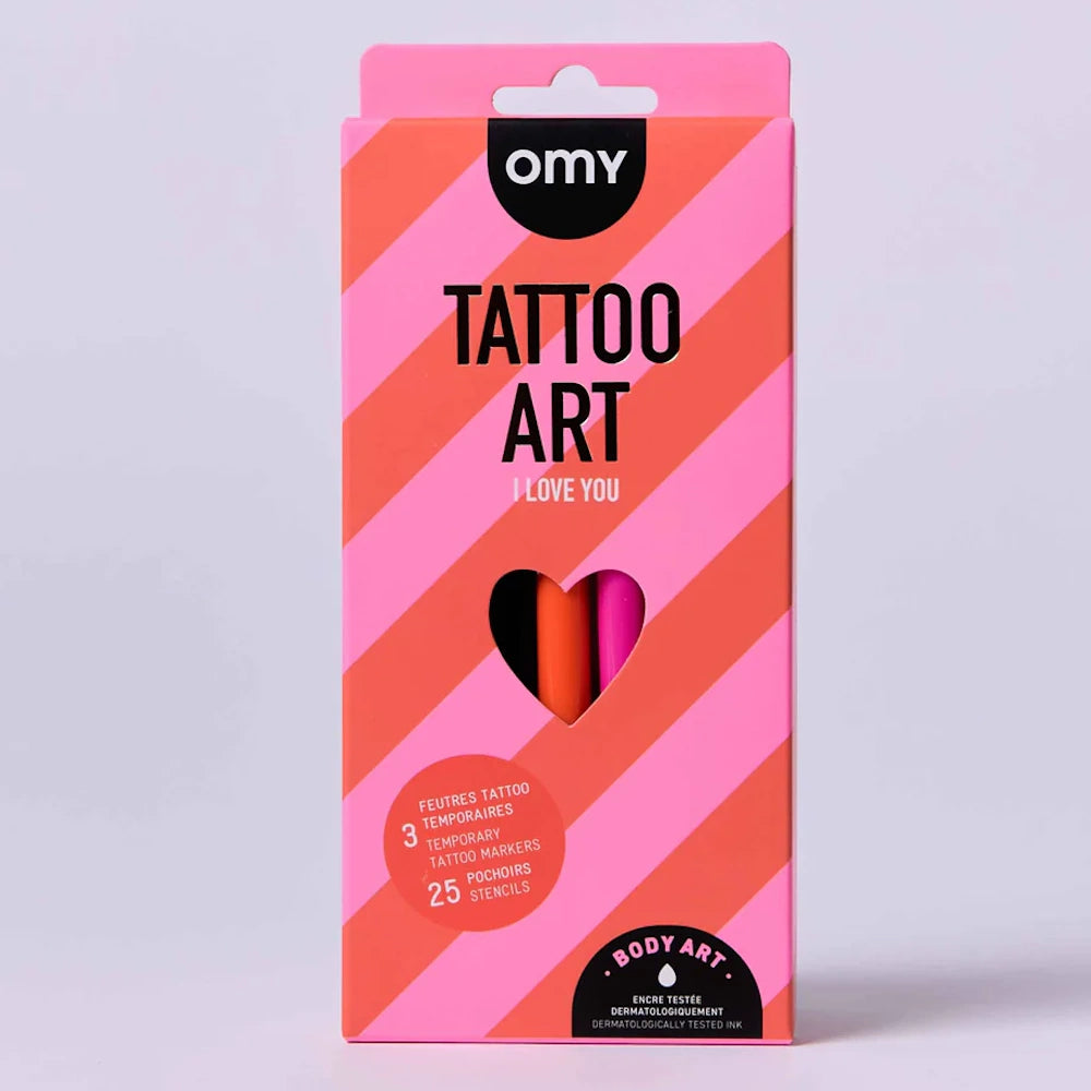 TATTOO ART - I Love You