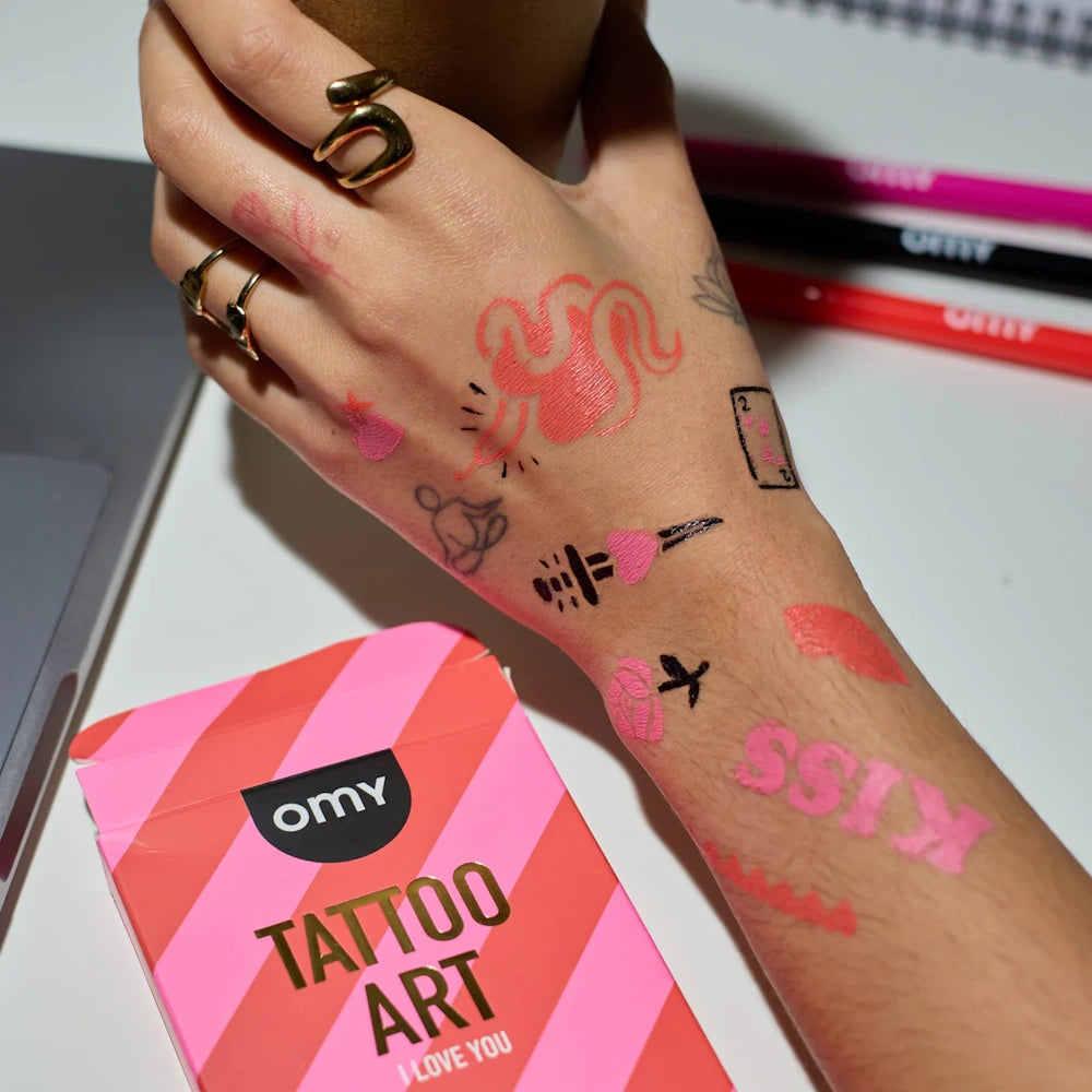 TATTOO ART - I Love You