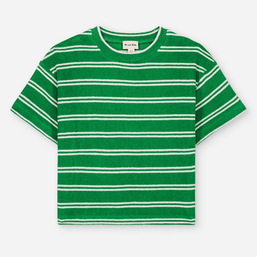 Jordan Summer Green Stripes Tee
