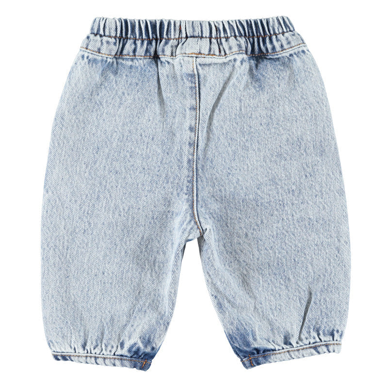 Jeans Bleu Bébé Piupiuchick – vue 3