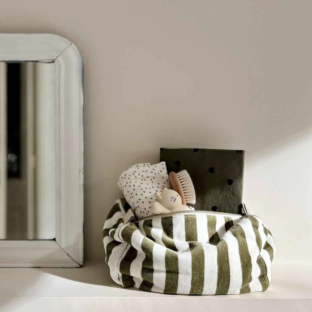 Trousse de toilette Vic Eponge Kaki