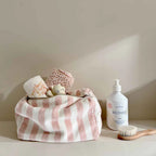 Trousse de toilette Vic Eponge Rose pâle