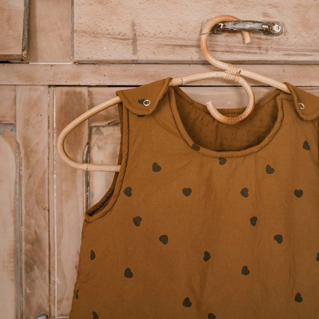 Gigoteuse imprimée coeurs SARAH cumin