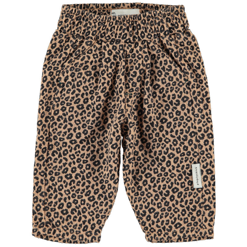 Pantalon Marron léopard Bébé Piupiuchick