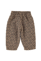 Pantalon Marron léopard Bébé Piupiuchick – vue 3