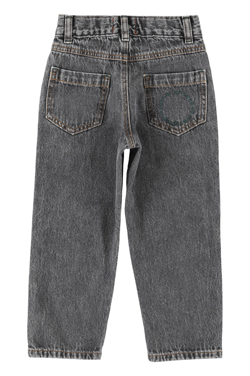 Jeans droit Gris