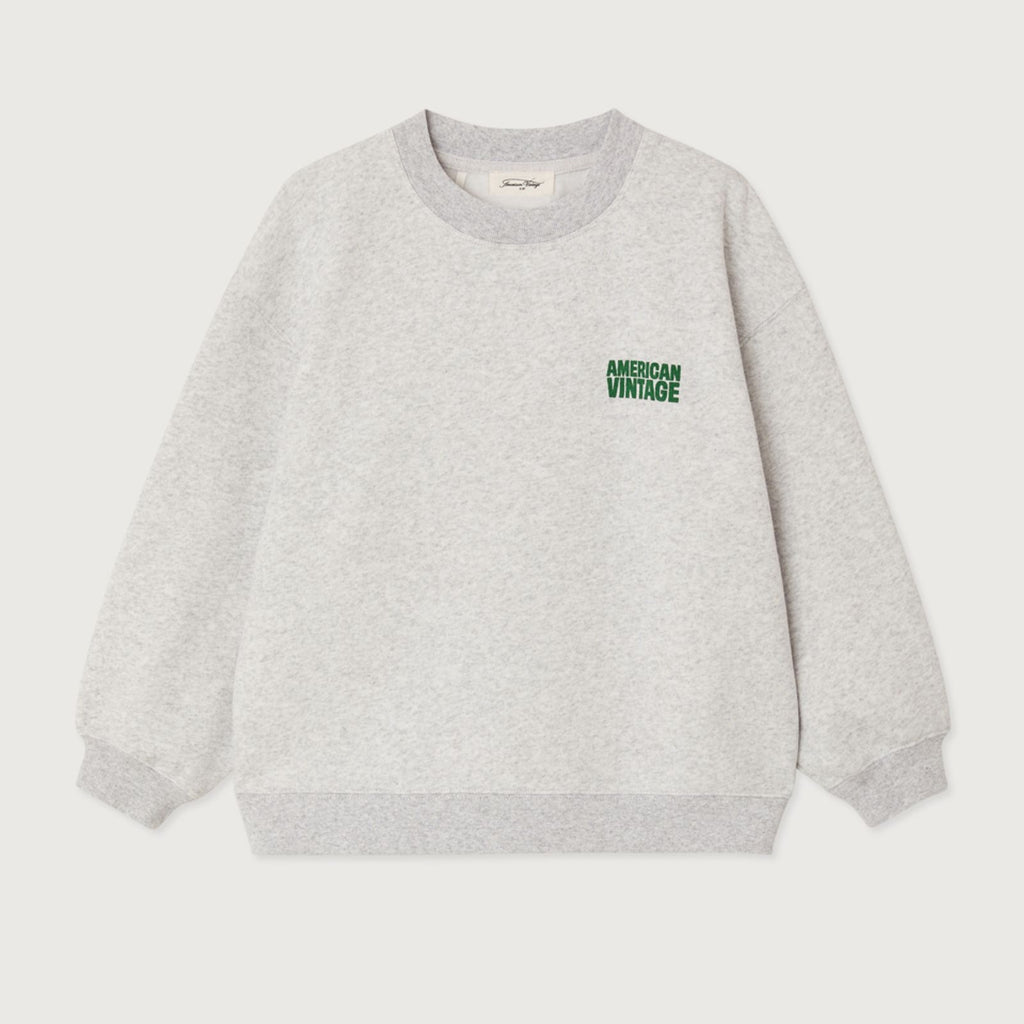 Sweat Baptown Gris Chiné — Little Dudes