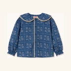 Blouse Fleurs et Pois