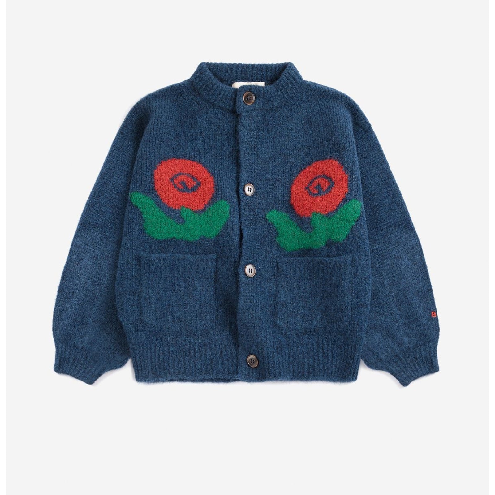 Cardigan Stamp Bloom Bobo Choses pour enfant