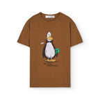 T-shirt marron ROOSTER The Animals Observatory pour enfant