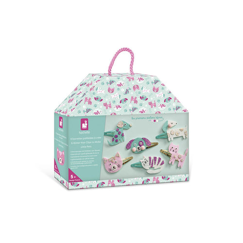 6 barrettes à créer Little Pets Janod