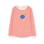 T-shirt manches longues rouge ANTEATER The Animals Observatory pour enfant