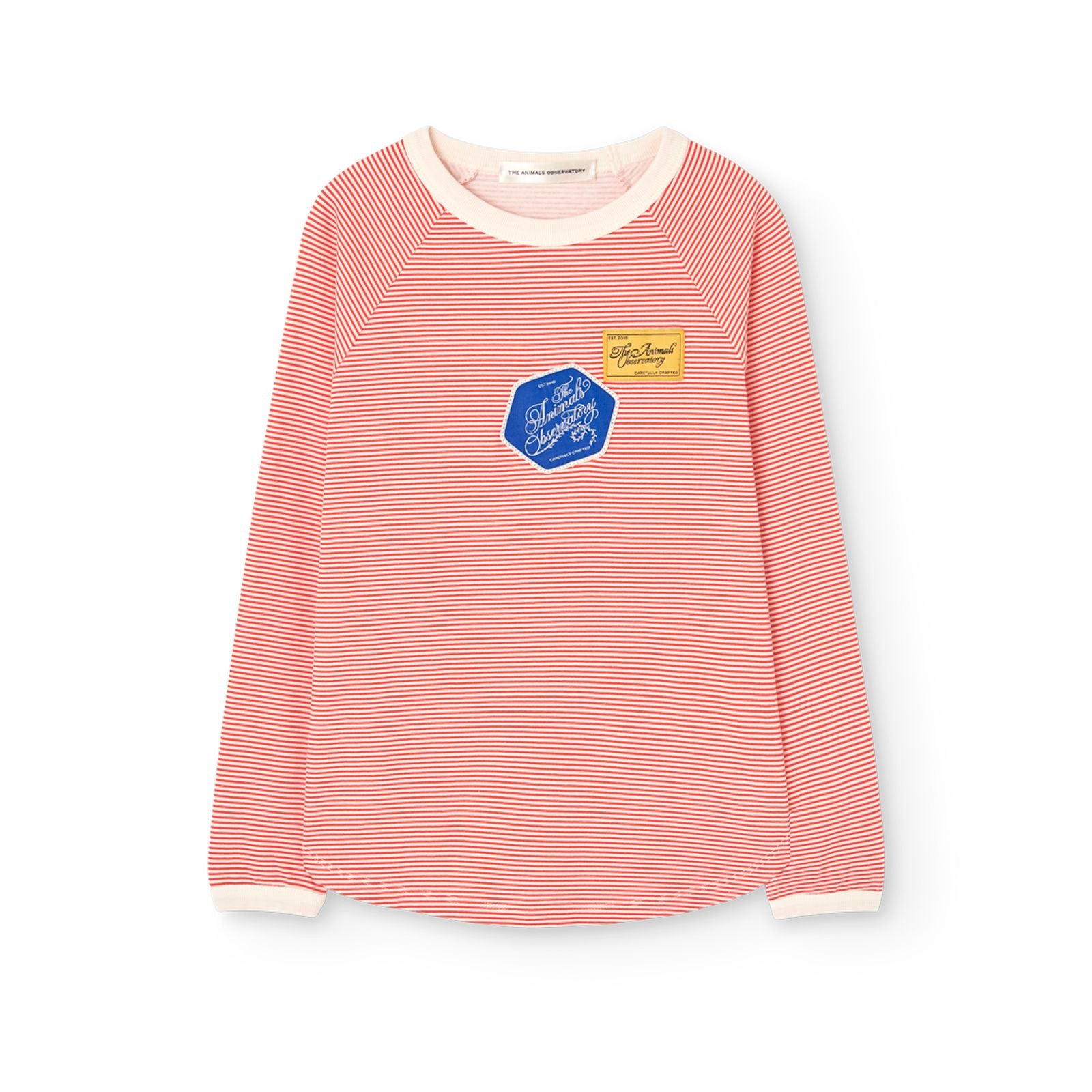 T-shirt manches longues rouge ANTEATER The Animals Observatory pour enfant