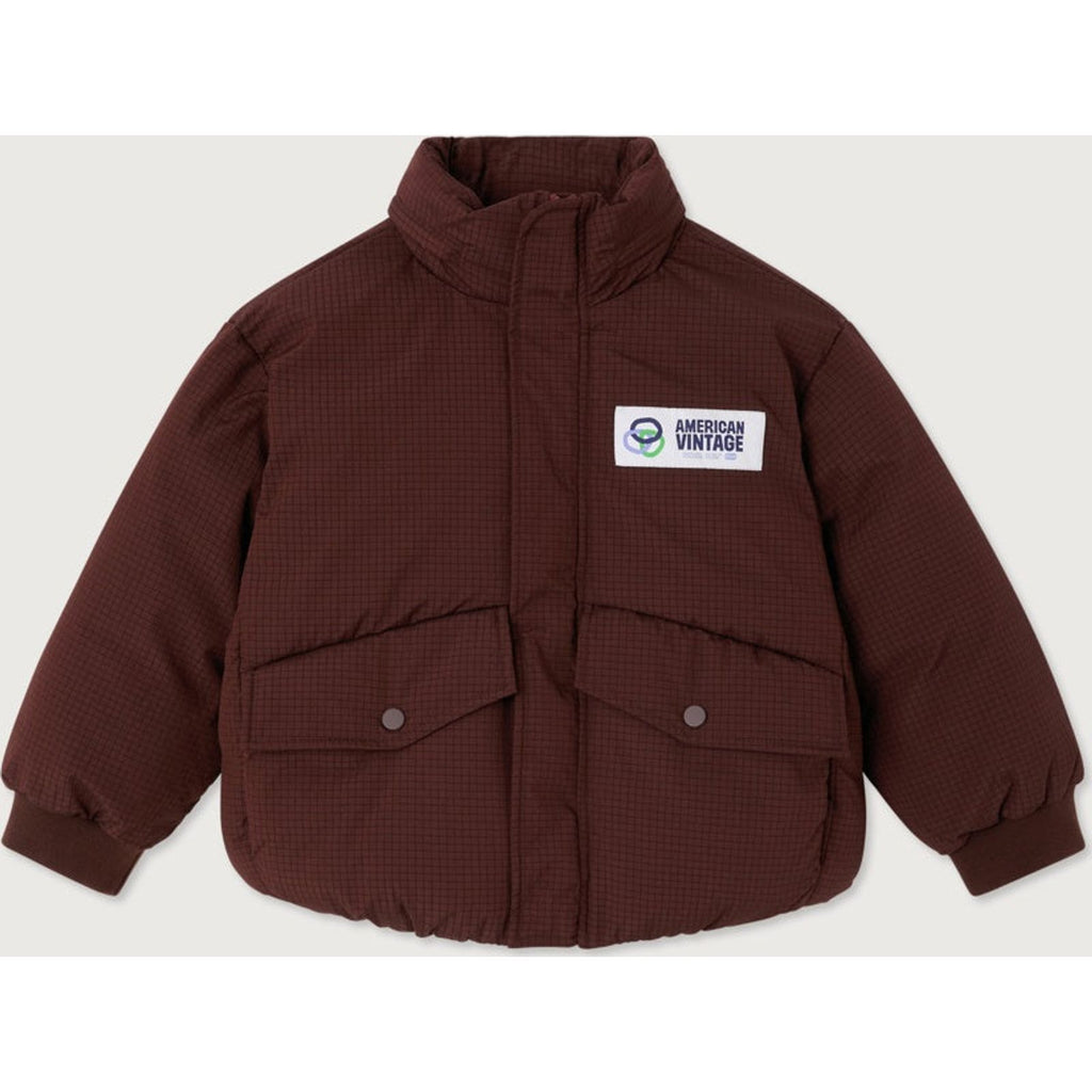Veste col montant zippée Bûche