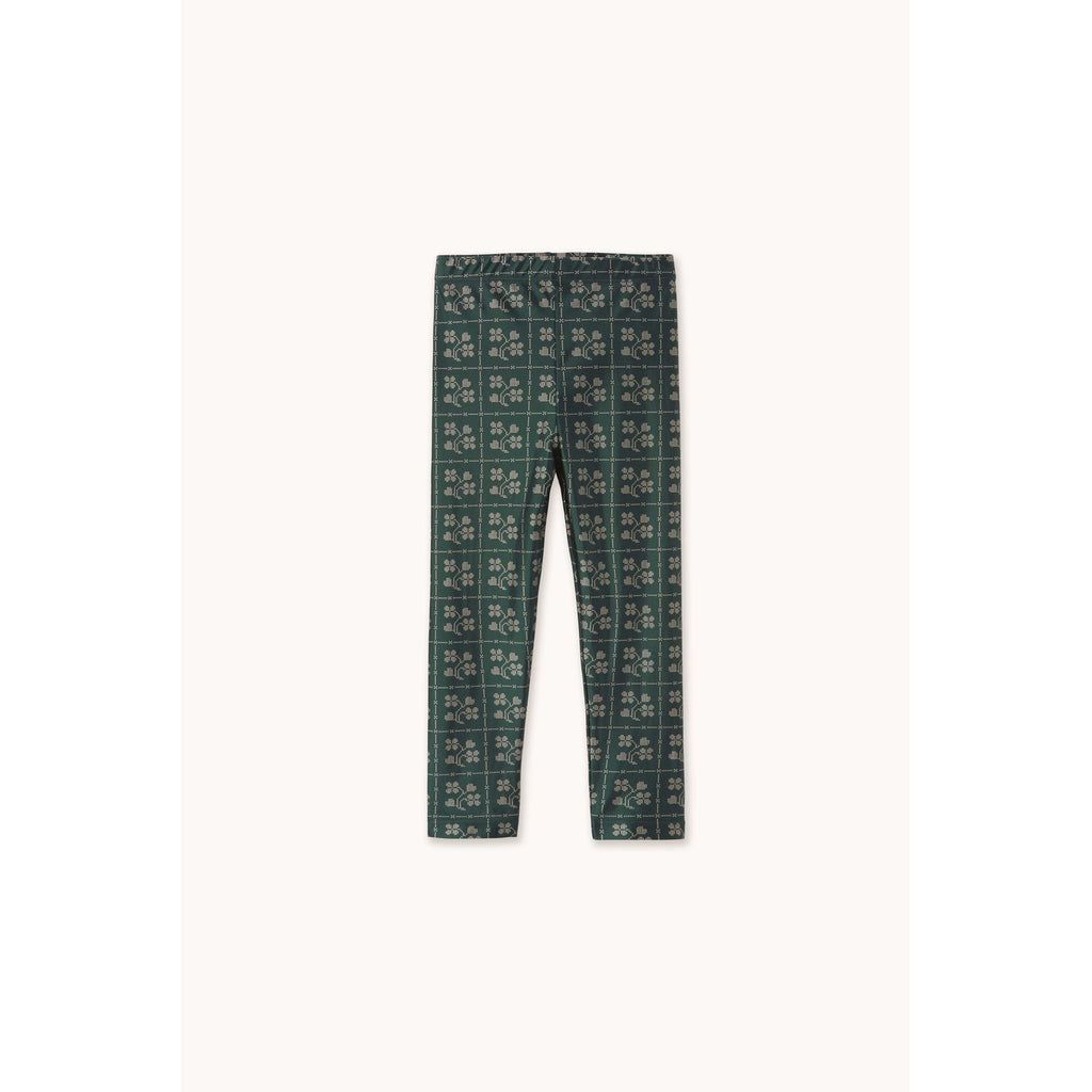 Legging Brillant Fleurs et Pois — Little Dudes