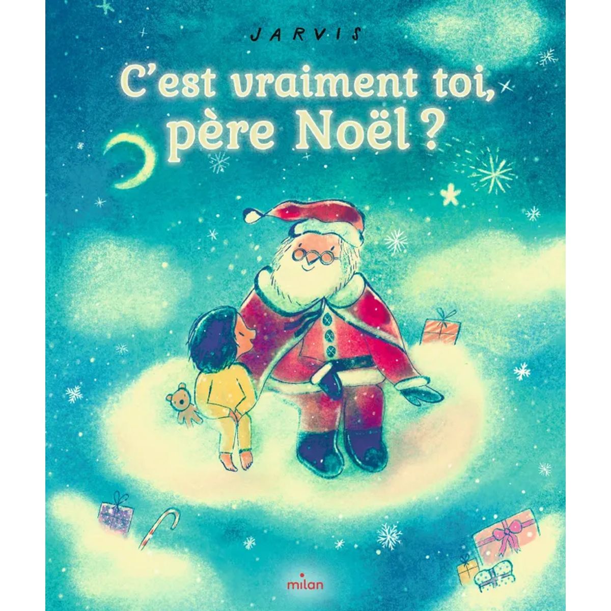Livre C'est vraiment toi, père Noël ? Éditions Milan — enfant Little Dudes