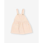 Robe en velours côtelé Rose pâle bébé — BUHO