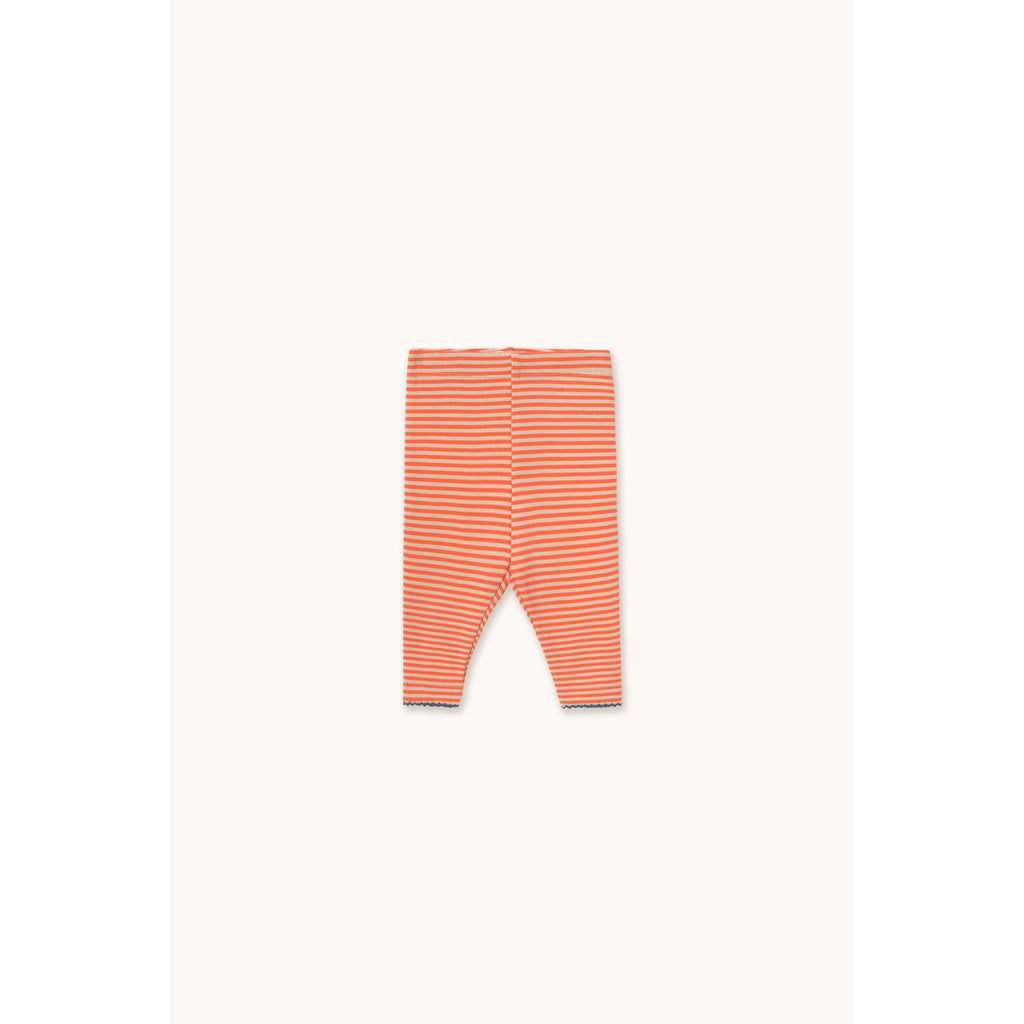Pantalon Bébé Rayé en Maille Côtelée — Little Dudes