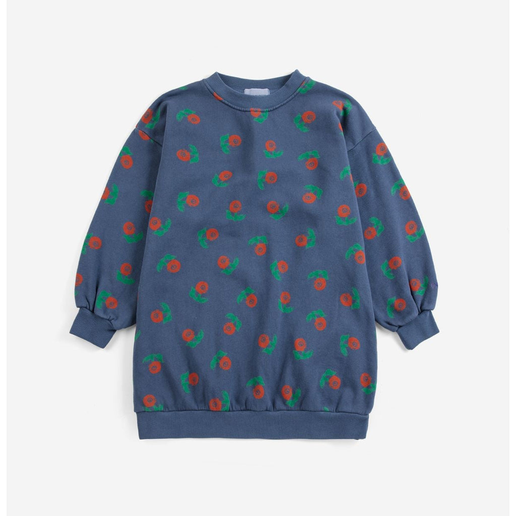Robe Sweat Stamp Bloom Bobo Choses pour enfant