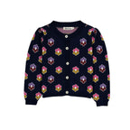 Hello Simone Gilet Lison Rainbow Flower