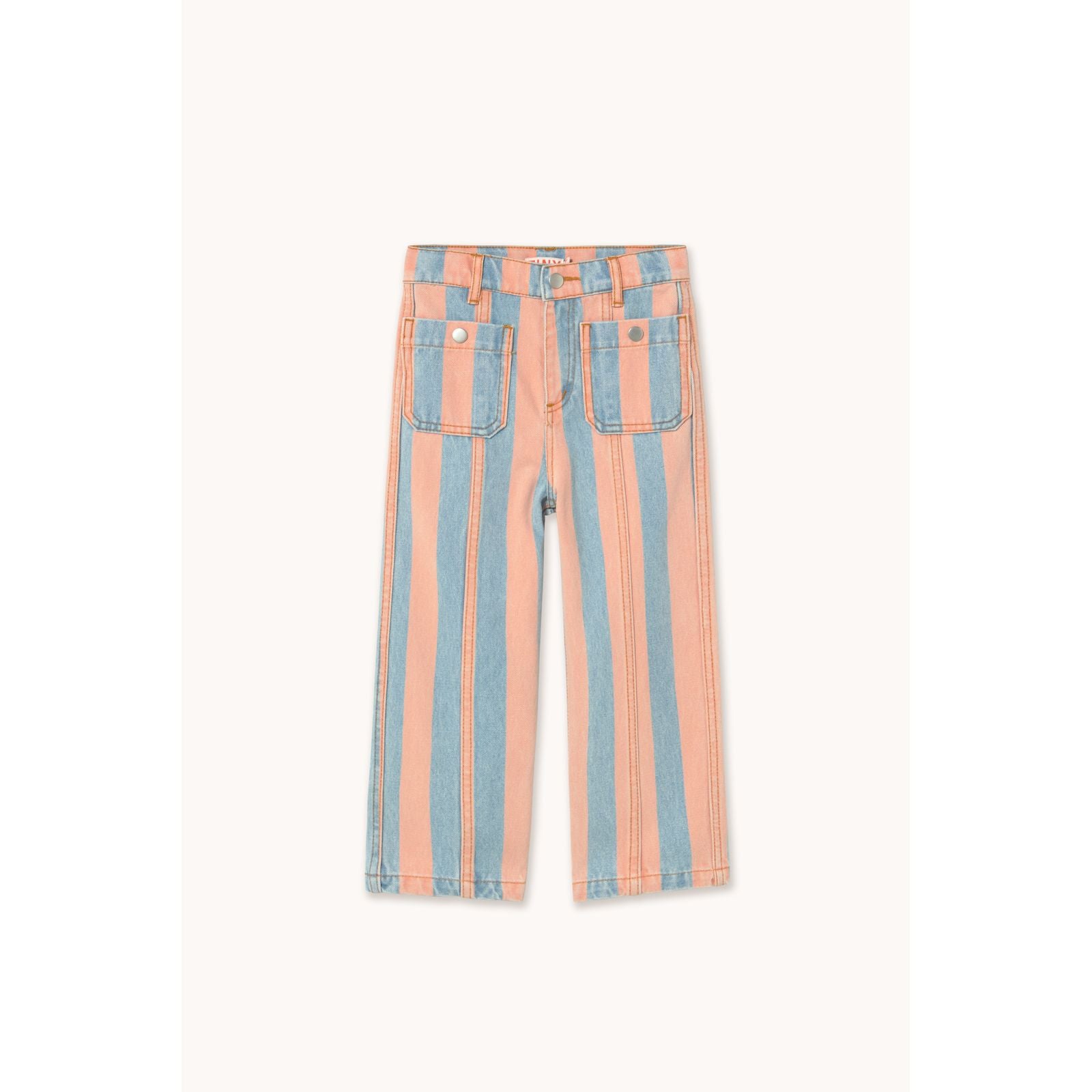 Jean à Rayures Roses — Little Dudes